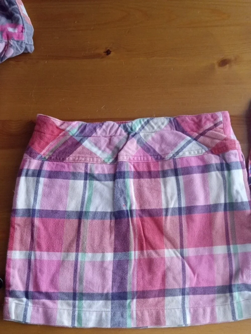 Gymboree Girls Floral & Plaid Skirt Mix in Pink, Purple, Blue